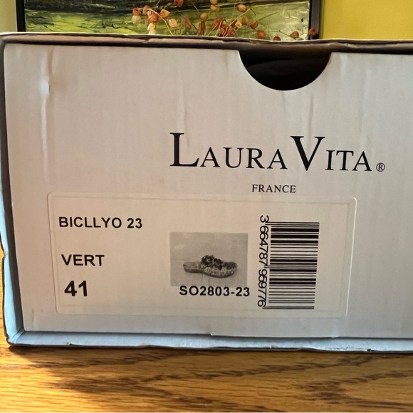 π«π· Laura Vita Bicllyo 23 Leather Mule - Like New! - Picture 7 of 8